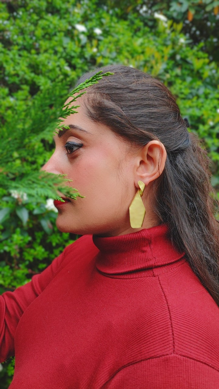 Entangled Leaf Earrings