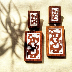 Animalia Echo Cow Earrings