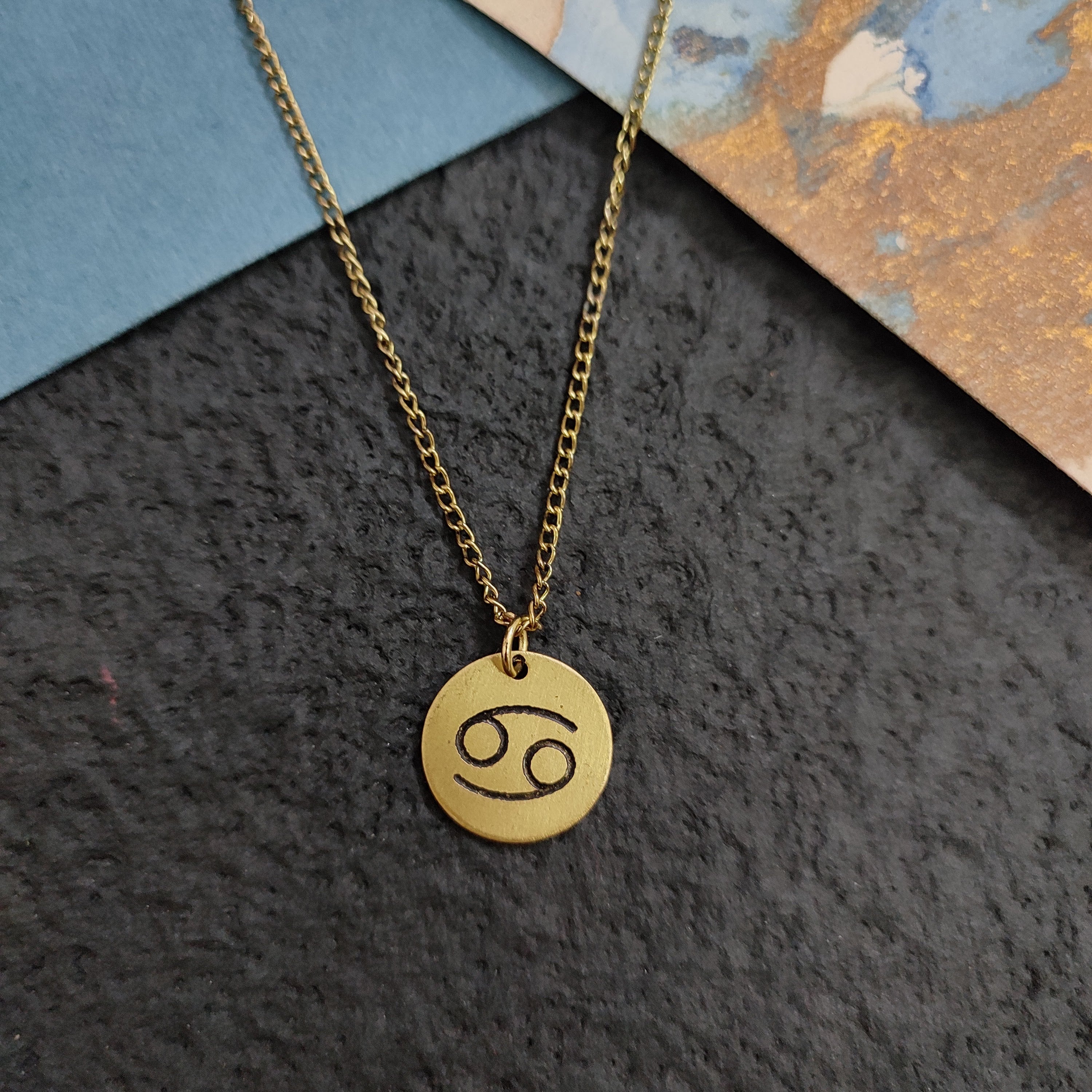 Cancer Zodiac Pendant