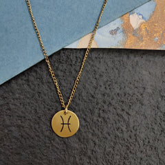 Pisces Zodiac Pendant