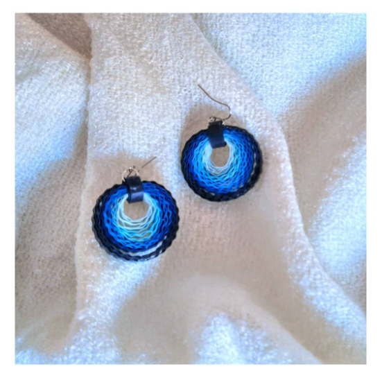 Shades of Winter Earrings